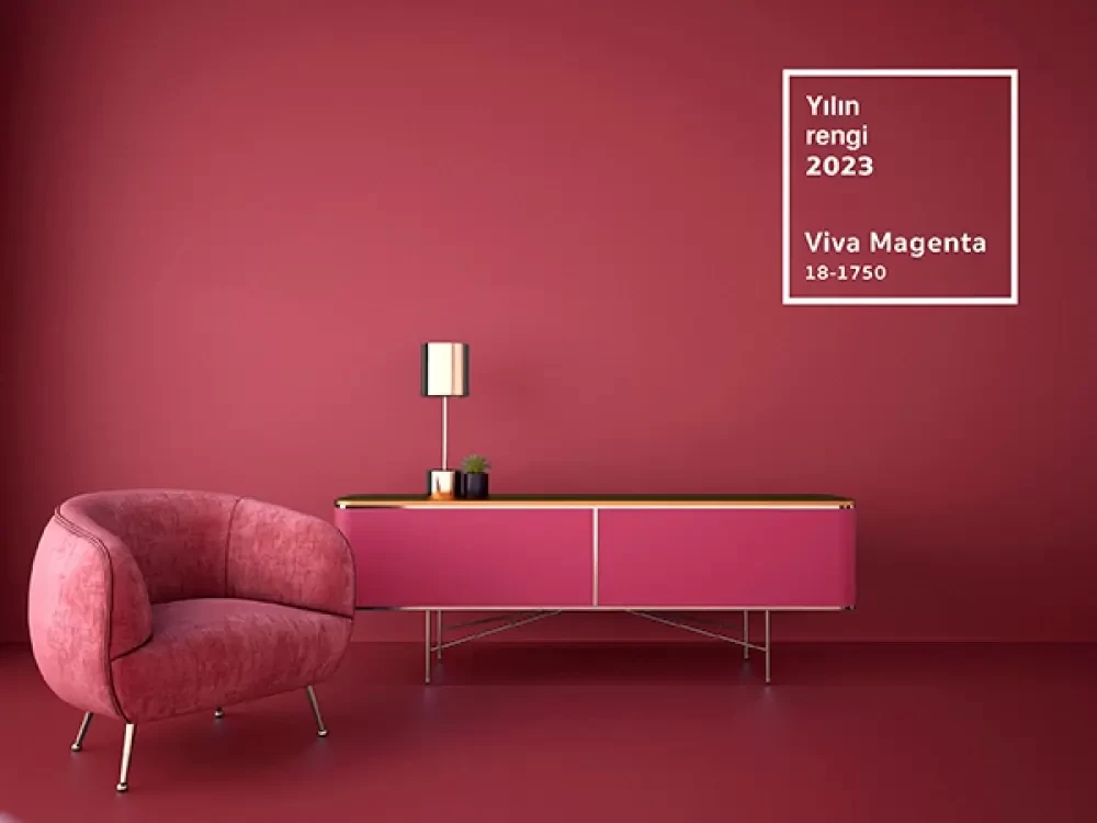 Pantone 2023 Rengini Belirledi: Viva Magenta